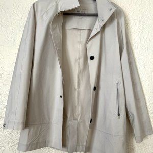 Figs Light Raincoat - Women's S / Stone